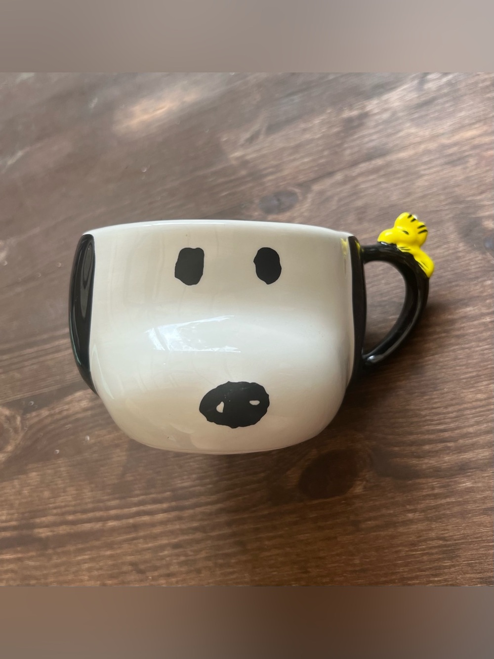 White Snoopy Mug
